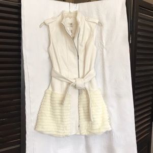 White long vest